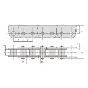 anti-bøyningskjedet for skyvevindu
