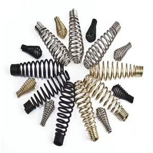 Grillrist i rustfritt stål med håndtak og kompresjonsfjær