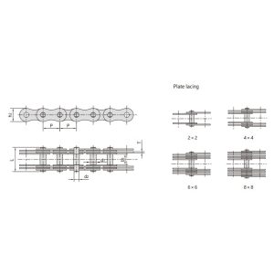 multi-plate pin chain