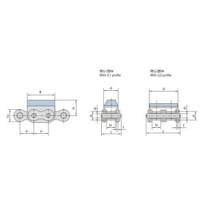 gummikoblet platekjede