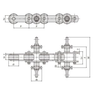 gummihanske transportkjede