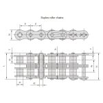 Rullkjeder for tungt bruk