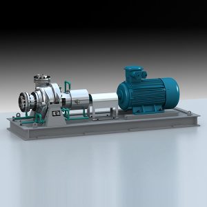 dobbelthylster radielt delt enkeltrinns cantilever-pumper