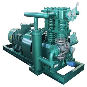 LPG-lastebil med lossingskompressor