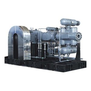 skidmontert stempelkompressor