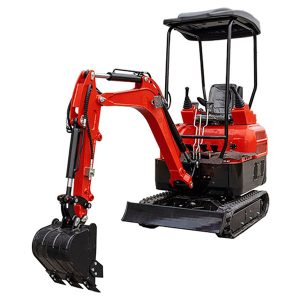 beltegående minigravemaskin