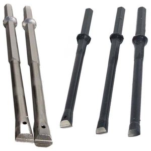 borestang med integrert plugghull