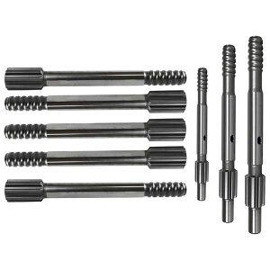 Adapter for bergborestang, kompatibel med Atlas Copco