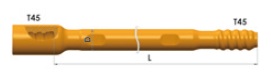 T45-Rund46-T45 MF-stang