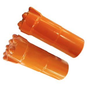 T60-gjenget bor med innfelt senter og tilbaketrekksknapp