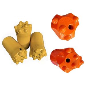 konisk knappehode til bergborverktøy med topphammer